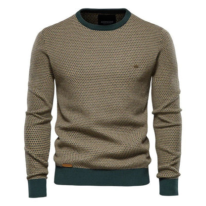 Julius | Herrenpullover mit Rautenmuster